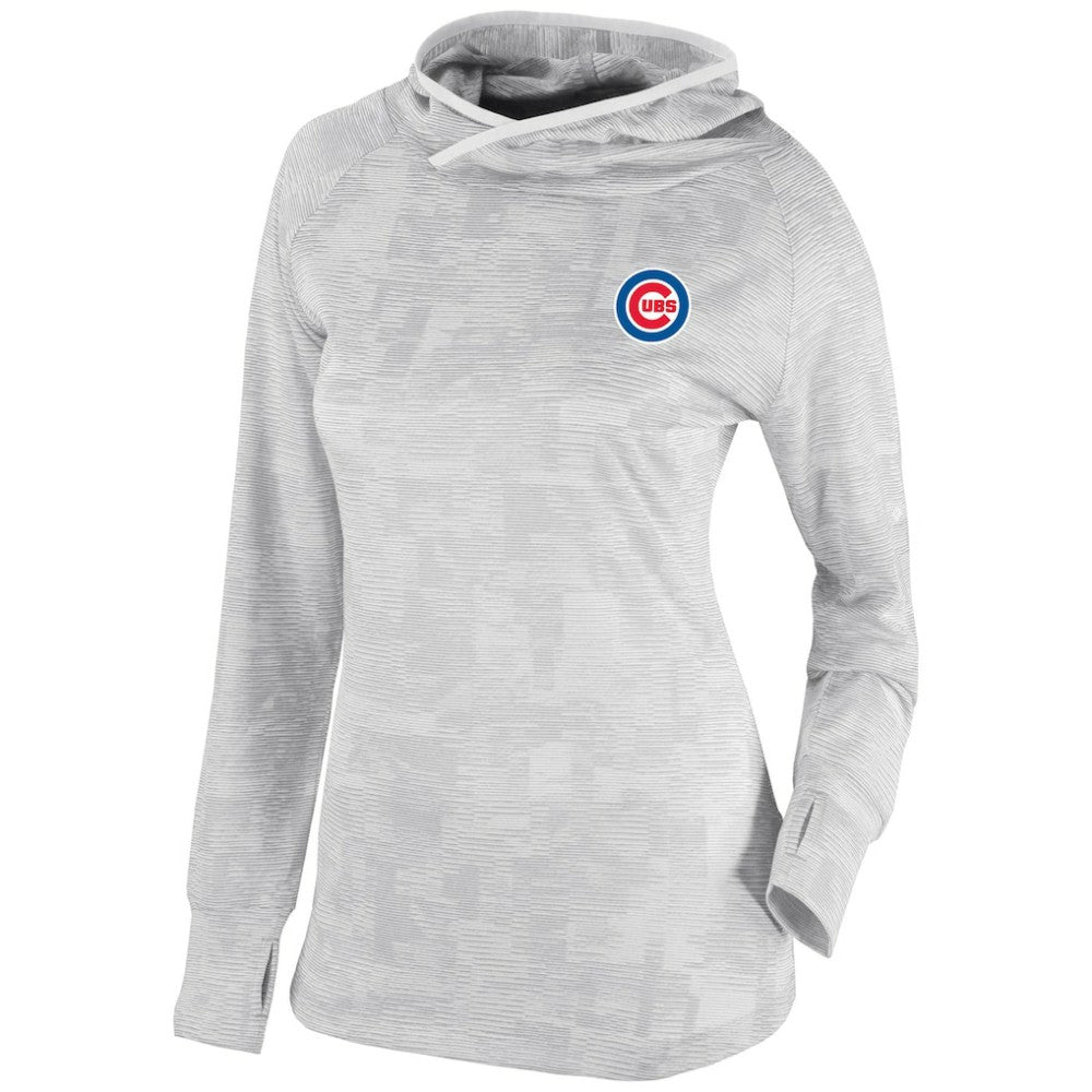 Chicago Cubs Columbia Women's Omni-Wick Sunday Ball Pullover Hoodie - Gray - Columbia Online