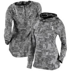 Chicago White Sox Columbia Women's Omni-Wick Sunday Ball Pullover Hoodie - Black - Columbia on Sale