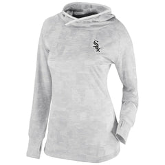 Chicago White Sox Columbia Women's Omni-Wick Sunday Ball Pullover Hoodie - White - Columbia Sale