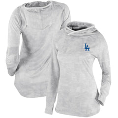 Los Angeles Dodgers Columbia Women's Omni-Wick Sunday Ball Pullover Hoodie - White - Columbia Sale