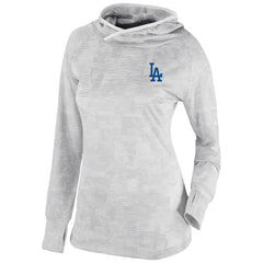 Los Angeles Dodgers Columbia Women's Omni-Wick Sunday Ball Pullover Hoodie - White - Columbia Sale