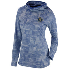 Milwaukee Brewers Columbia Women's Omni-Wick Sunday Ball Pullover Hoodie - Navy - Columbia Sale