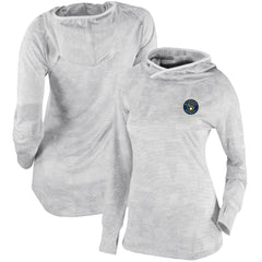 Milwaukee Brewers Columbia Women's Omni-Wick Sunday Ball Pullover Hoodie - White - Columbia on Sale