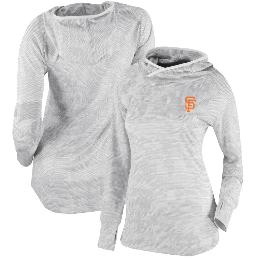 San Francisco Giants Columbia Women's Omni-Wick Sunday Ball Pullover Hoodie - White - Columbia Online