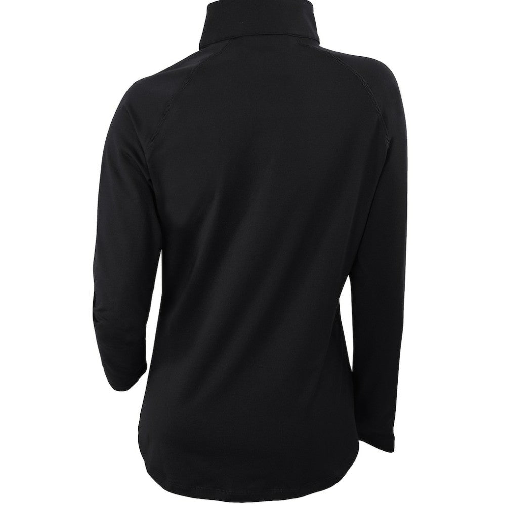 Chicago White Sox Columbia Women's Omni-Wick Outward Nine Quarter-Zip Pullover Top - Black - Columbia Discount