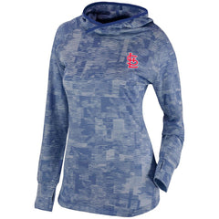 St. Louis Cardinals Columbia Women's Omni-Wick Sunday Ball Pullover Hoodie - Navy - Columbia Sale