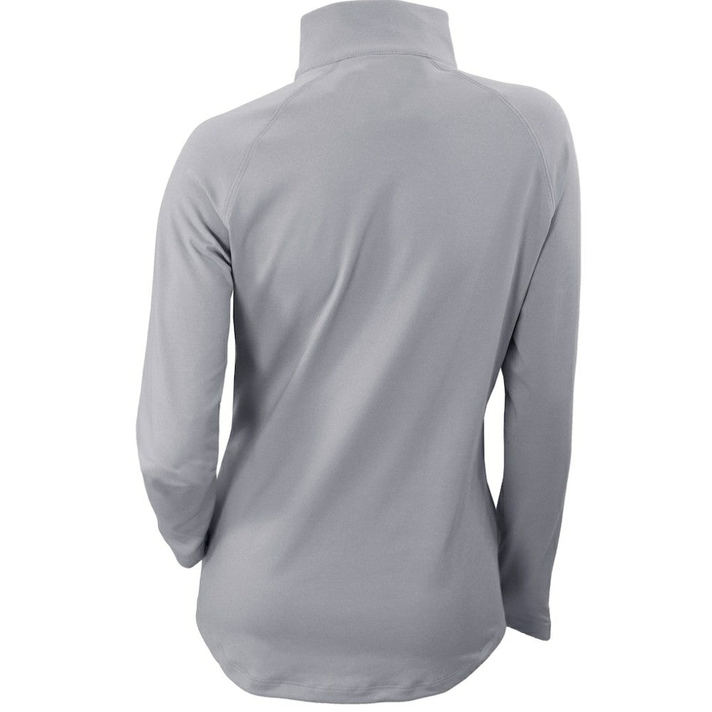 San Diego Padres Columbia Women's Omni-Wick Outward Nine Quarter-Zip Pullover Top - Gray - Columbia Online