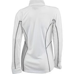 New York Mets Columbia Women's Omni-Wick Shotgun Quarter-Zip Pullover Top - White - Columbia on Sale