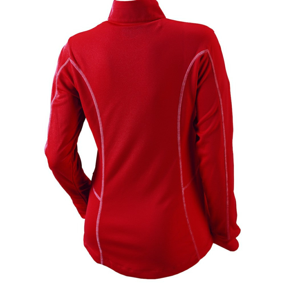 St. Louis Cardinals Columbia Women's Omni-Wick Shotgun Quarter-Zip Pullover Top - Red - Columbia on Sale