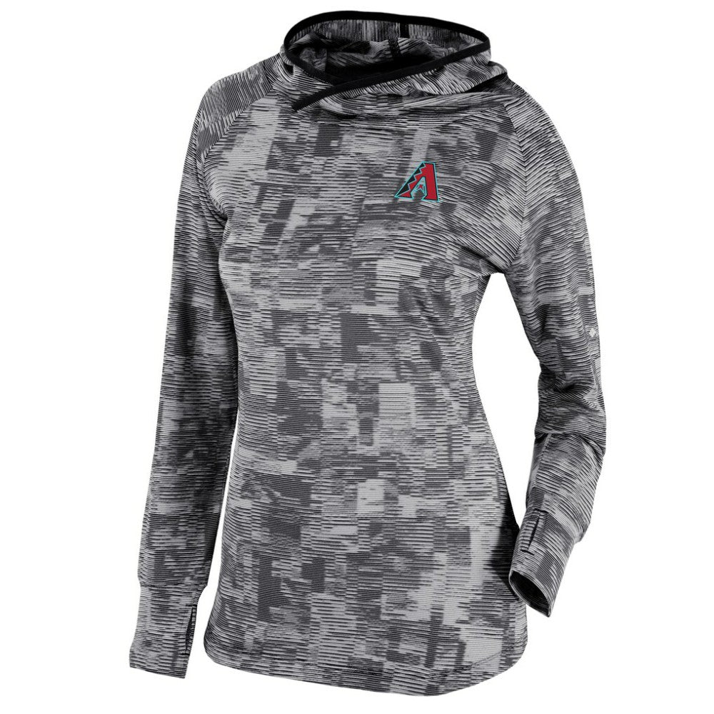 Arizona Diamondbacks Columbia Women's Omni-Wick Sunday Ball Pullover Hoodie - Black - Columbia Online