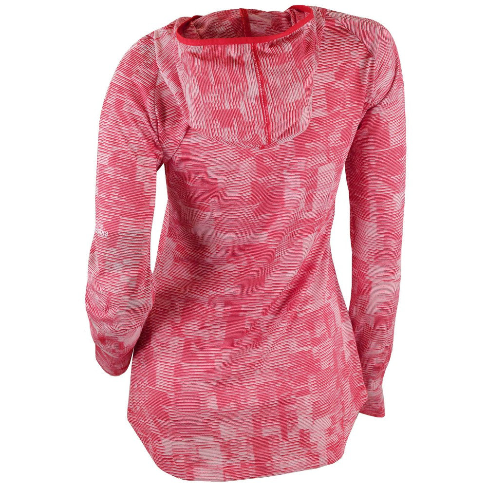 Cincinnati Reds Columbia Women's Omni-Wick Sunday Ball Pullover Hoodie - Red - Columbia on Sale