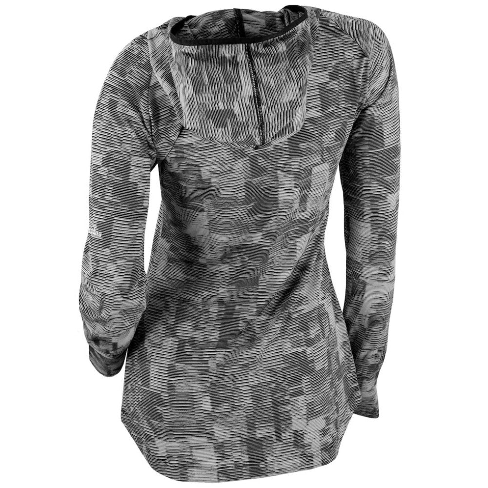 Colorado Rockies Columbia Women's Omni-Wick Sunday Ball Pullover Hoodie - Black - Columbia Sale