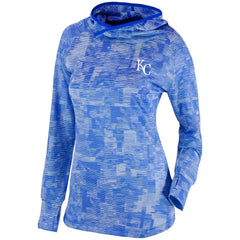Kansas City Royals Columbia Women's Omni-Wick Sunday Ball Pullover Hoodie - Royal - Columbia Discount