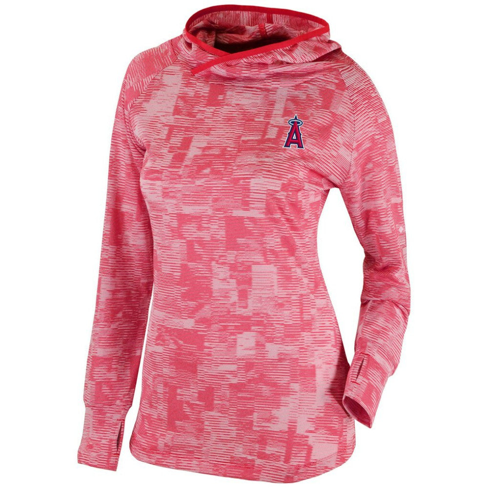 Los Angeles Angels Columbia Women's Omni-Wick Sunday Ball Pullover Hoodie - Red - Columbia Online