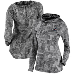 Miami Marlins Columbia Women's Omni-Wick Sunday Ball Pullover Hoodie - Black - Columbia Lifestyle