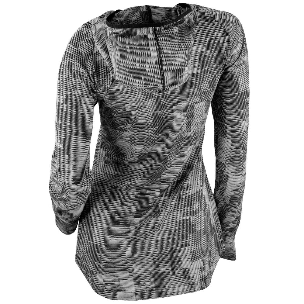 Miami Marlins Columbia Women's Omni-Wick Sunday Ball Pullover Hoodie - Black - Columbia Lifestyle