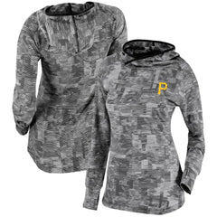 Pittsburgh Pirates Columbia Women's Omni-Wick Sunday Ball Pullover Hoodie - Black - Columbia Discount
