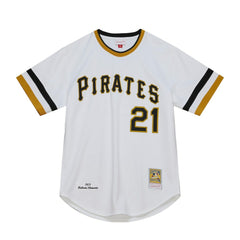 Roberto Clemente Pittsburgh Pirates Mitchell & Ness Cooperstown Collection Authentic Jersey - White - Mitchell & Ness Sale