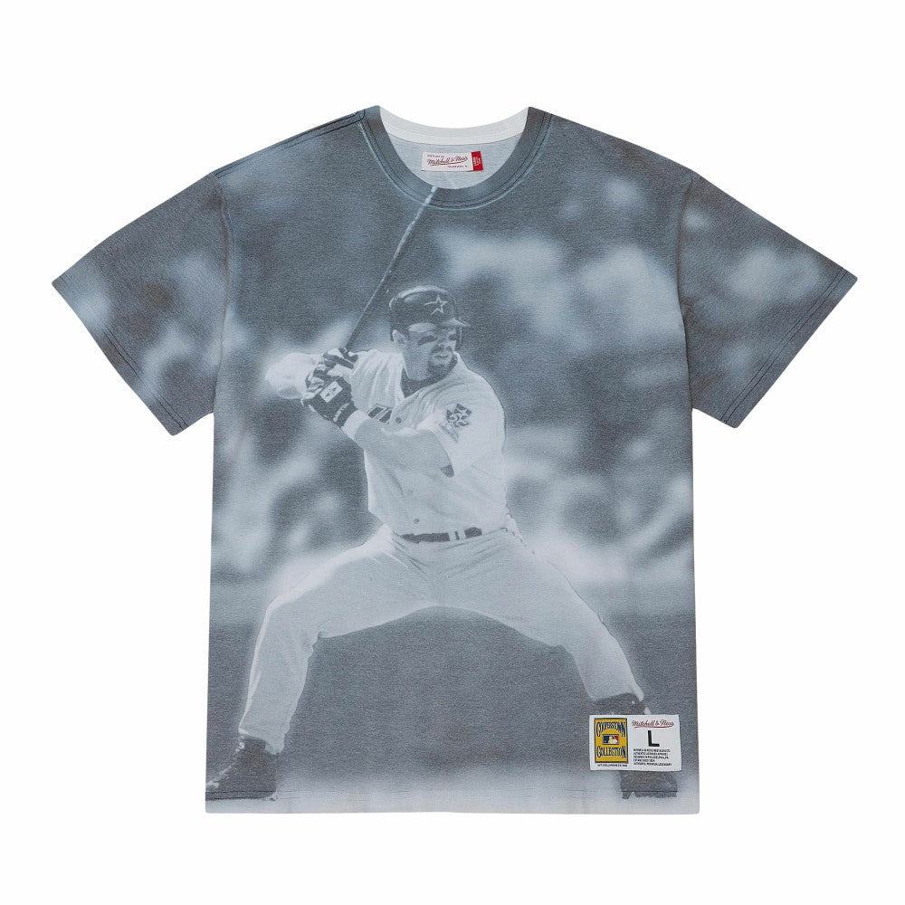Jeff Bagwell Houston Astros Mitchell & Ness Cooperstown Collection Highlight Sublimated Player Graphic T-Shirt - Mitchell & Ness Lifestyle