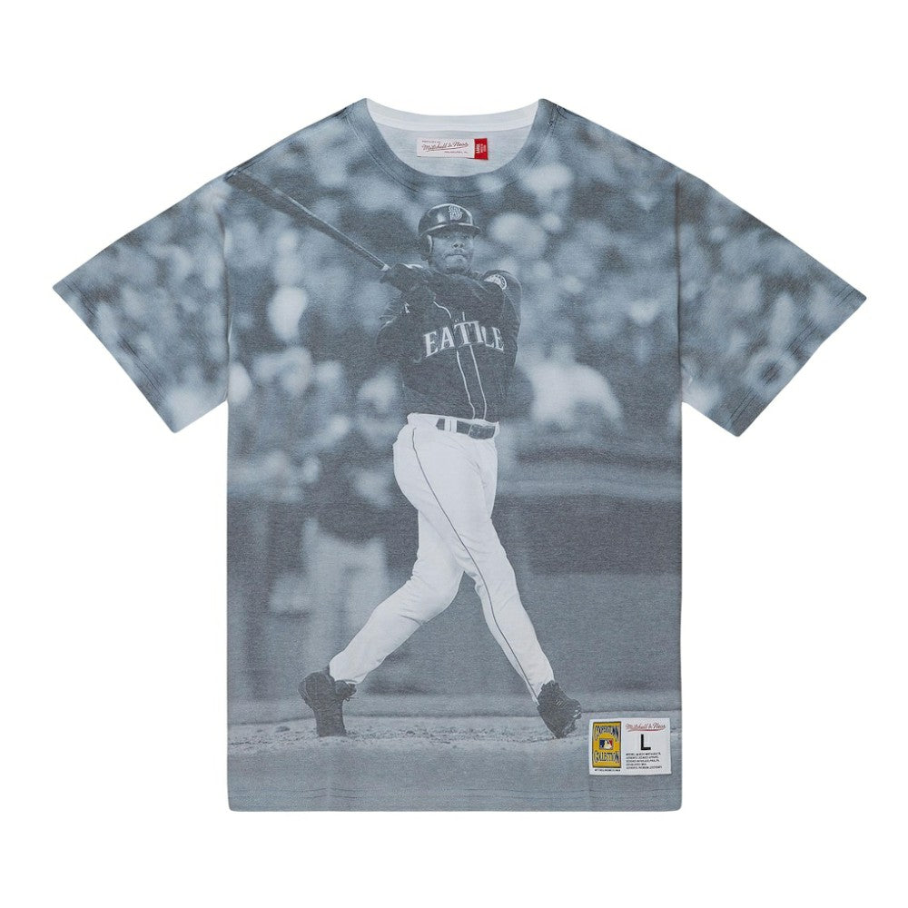 Ken Griffey Jr. Seattle Mariners Mitchell & Ness Cooperstown Collection Highlight Sublimated Player Graphic T-Shirt - Mitchell & Ness on Sale
