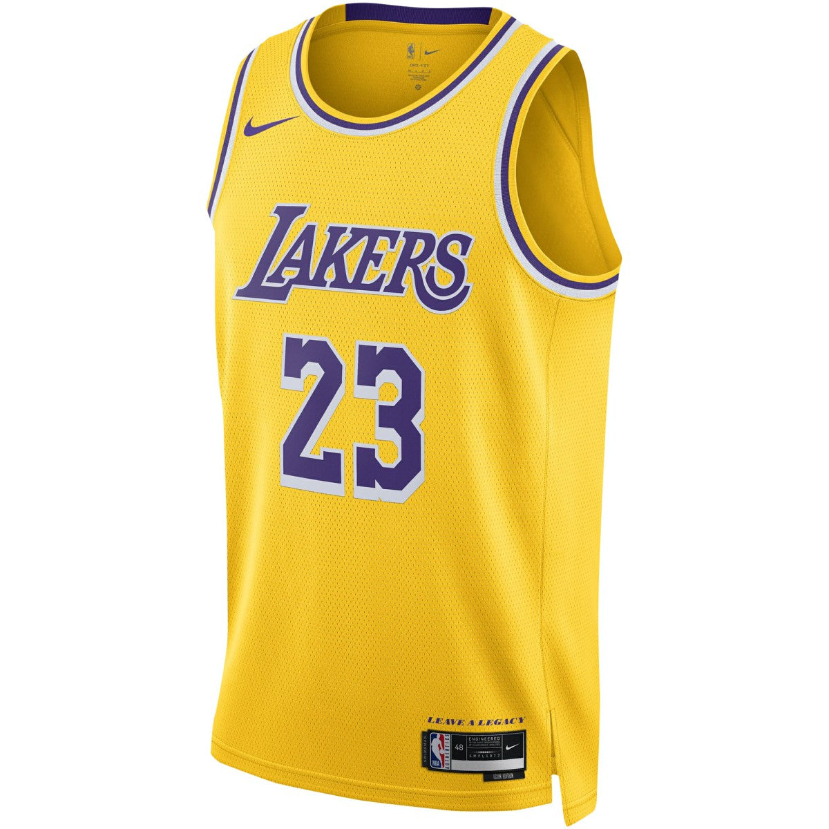 LeBron James Los Angeles Lakers Unisex Swingman Jersey Icon Edition Gold | Nike online