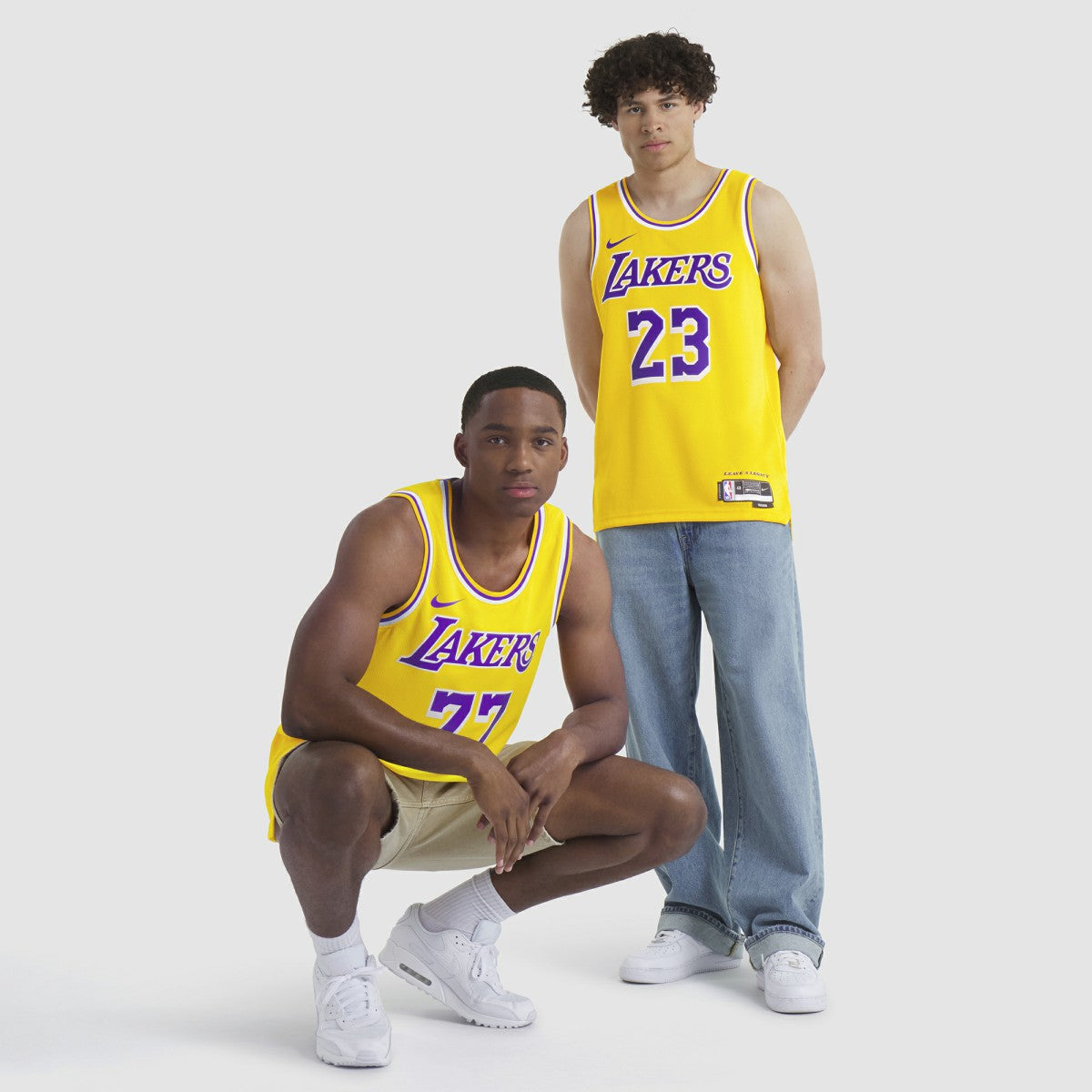 LeBron James Los Angeles Lakers Unisex Swingman Jersey Icon Edition Gold | Nike online