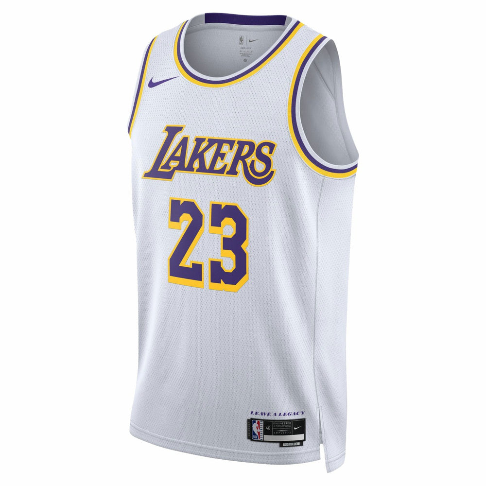 LeBron James Los Angeles Lakers Unisex Swingman Jersey Association Edition White | Nike Near Me