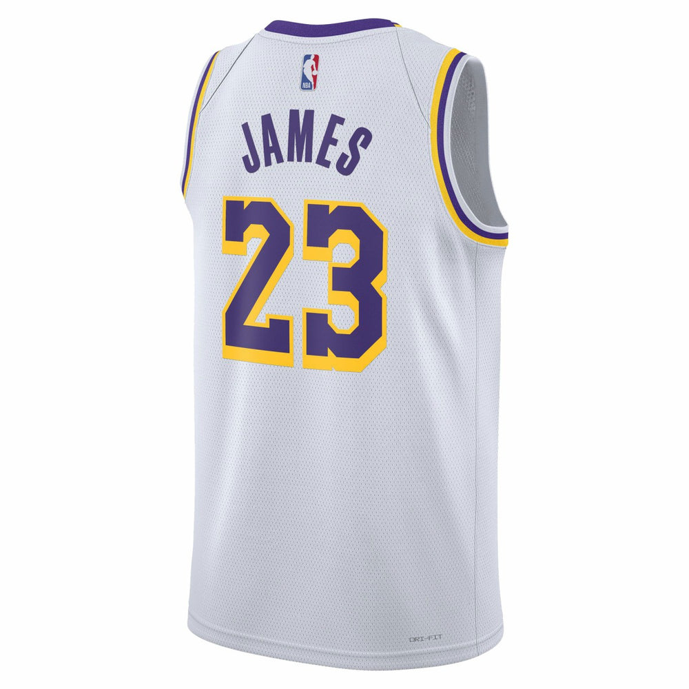 LeBron James Los Angeles Lakers Unisex Swingman Jersey Association Edition White | Nike Near Me