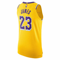 LeBron James Los Angeles Lakers Authentic Jersey Icon Edition Gold | Nike Lifestyle