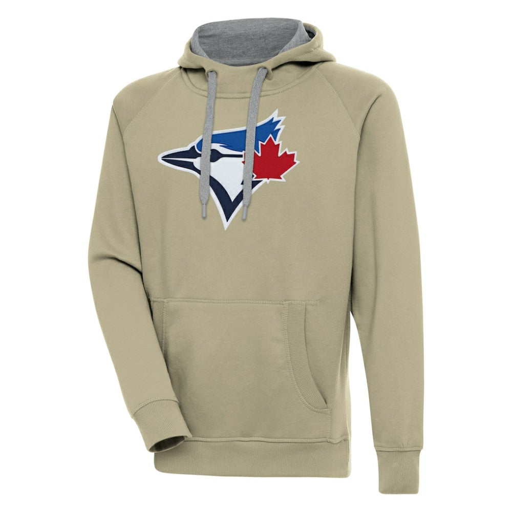 Toronto Blue Jays Antigua Victory Pullover Hoodie - Khaki - MLB on Sale