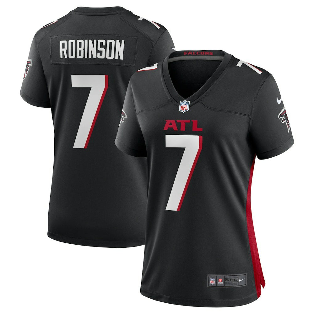 Nike Bijan Robinson Atlanta Falcons Women's Player Jersey Black