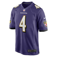 Nike Zay Flowers Baltimore Ravens Game Jersey Purple