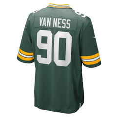 Nike Lukas Van Ness Green Bay Packers Game Jersey Green