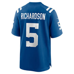 Nike Anthony Richardson Indianapolis Colts Game Jersey Royal