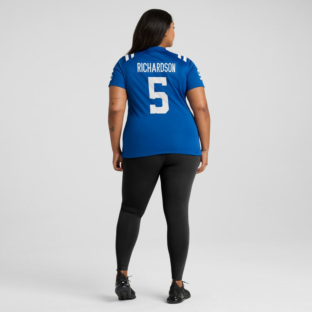 Nike Anthony Richardson Sr. Indianapolis Colts Women's Team Game Jersey Royal