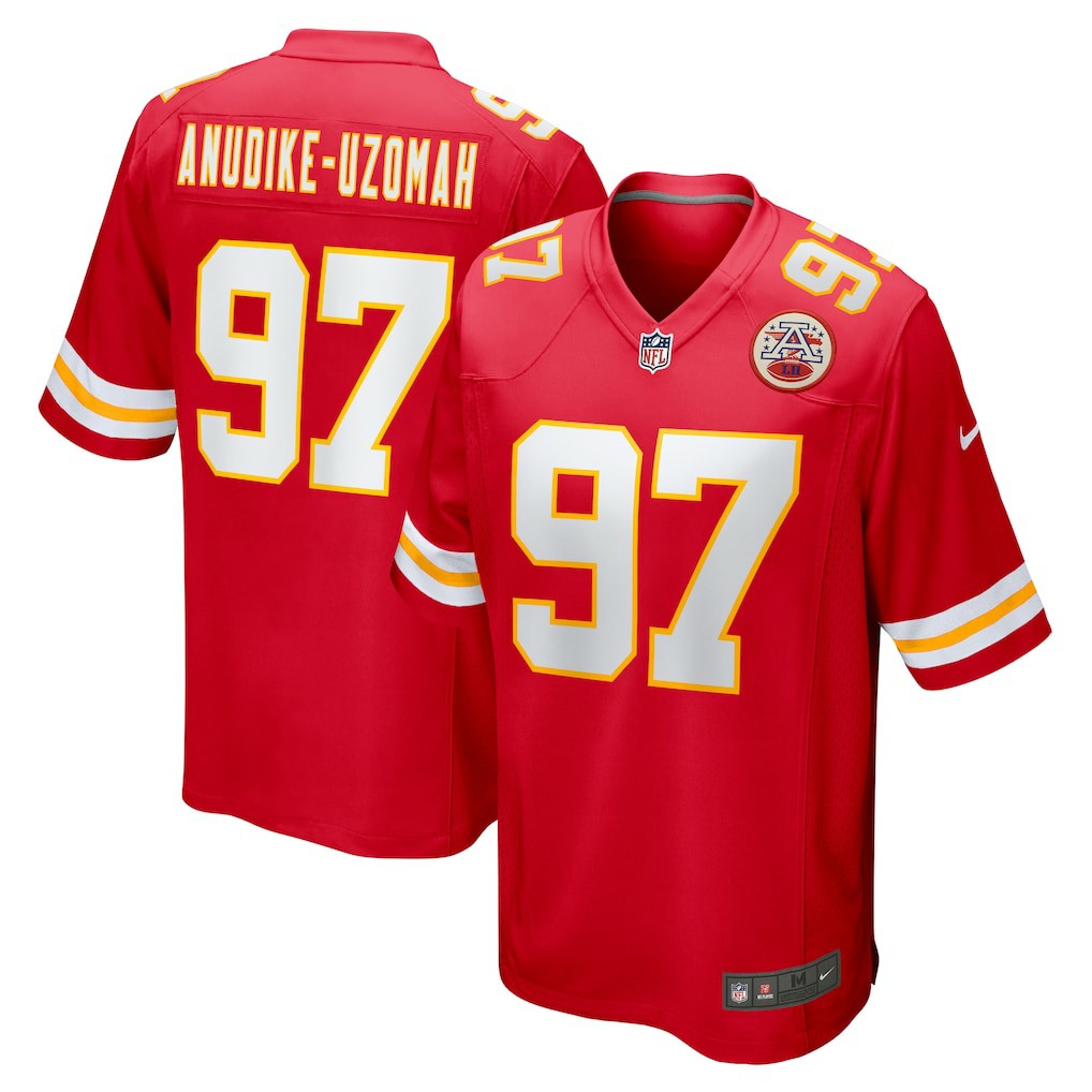 Nike Felix Anudike-Uzomah Kansas City Chiefs Game Jersey Red