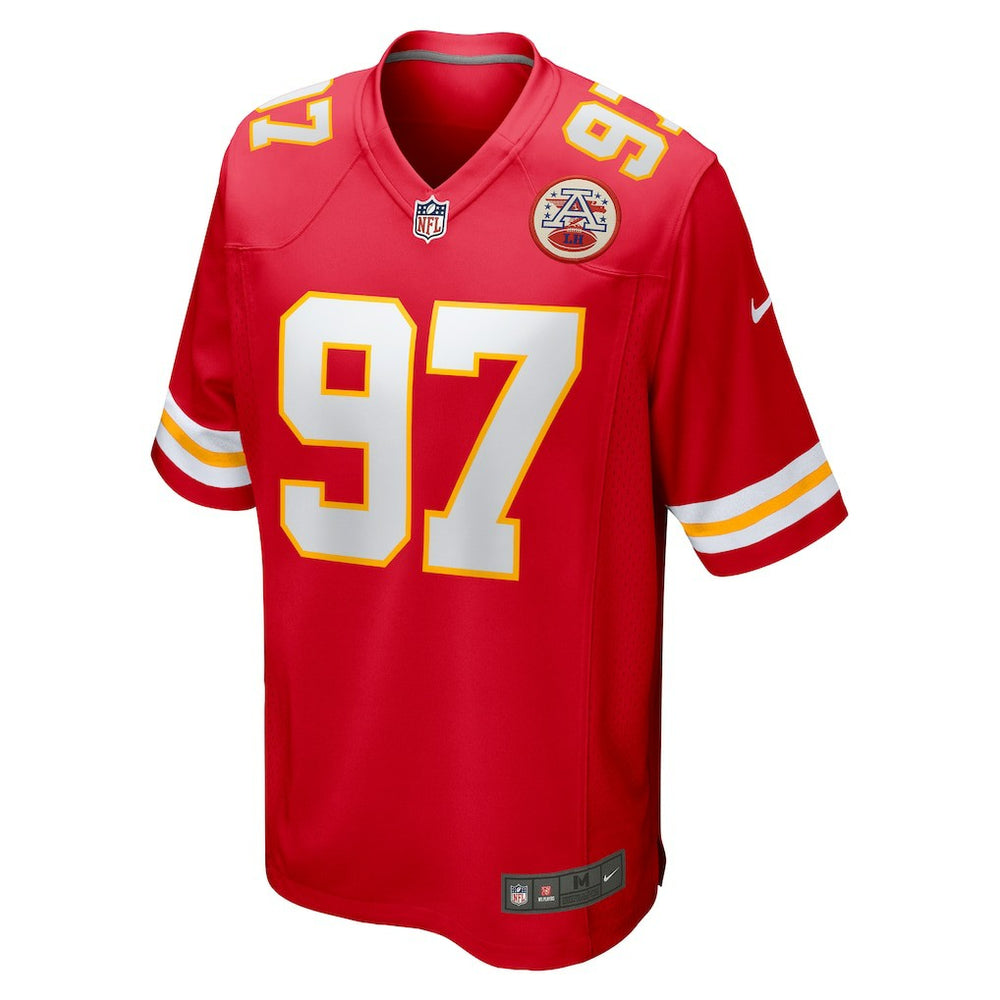Nike Felix Anudike-Uzomah Kansas City Chiefs Game Jersey Red
