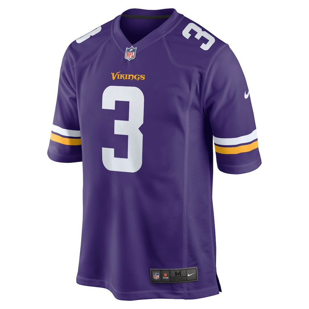 Nike Jordan Addison Minnesota Vikings Game Jersey Purple