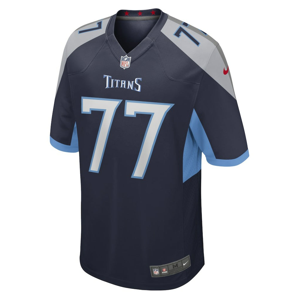 Nike Peter Skoronski Tennessee Titans Game Jersey Navy