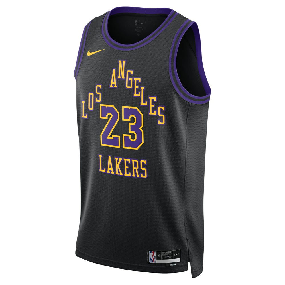 LeBron James Los Angeles Lakers Unisex 2025/26 Swingman Jersey Black City Edition | Nike Near Me