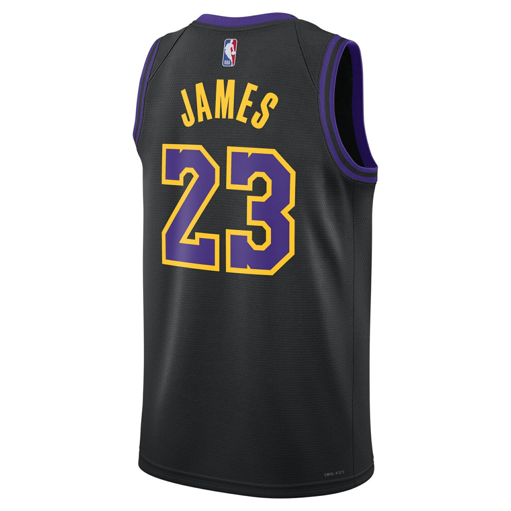 LeBron James Los Angeles Lakers Unisex 2025/26 Swingman Jersey Black City Edition | Nike Near Me