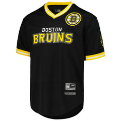 Boston Bruins Pro Standard Classic Mesh V-Neck T-Shirt - Black - NHL 200041437