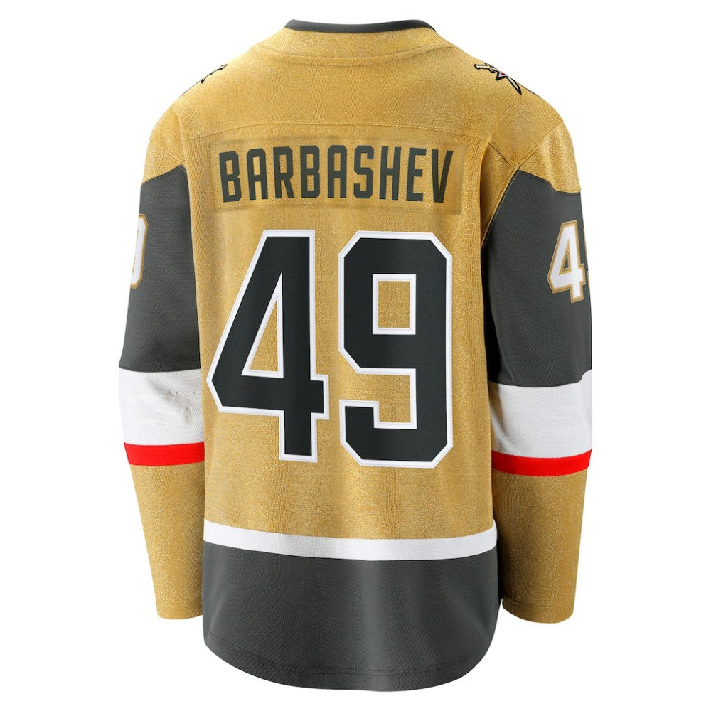 Ivan Barbashev Vegas Golden Knights Fanatics Home Breakaway Jersey - Gold - NHL 200041654