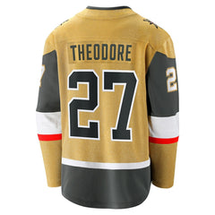 Shea Theodore Vegas Golden Knights Fanatics Home Breakaway Jersey - Gold - NHL 200041658