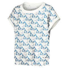 Los Angeles Dodgers Lusso Women's Madge Dolman Tri-Blend T-Shirt - White - MLB Sale