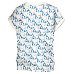 Los Angeles Dodgers Lusso Women's Madge Dolman Tri-Blend T-Shirt - White - MLB Sale