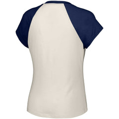 Boston Red Sox Lusso Women's Nikki Raglan T-Shirt - White - MLB Online