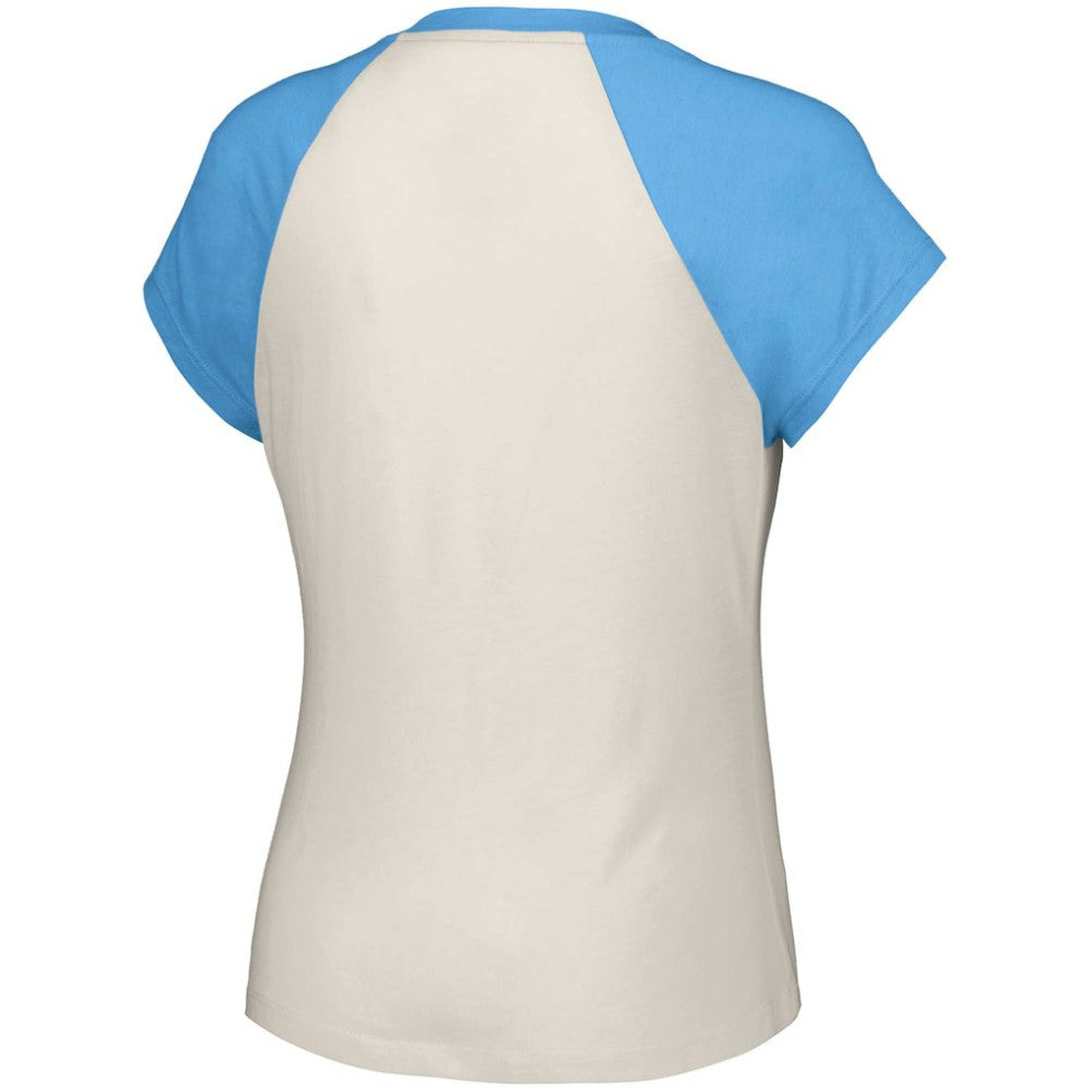 St. Louis Cardinals Lusso Women's Nikki Raglan T-Shirt - White - MLB on Sale