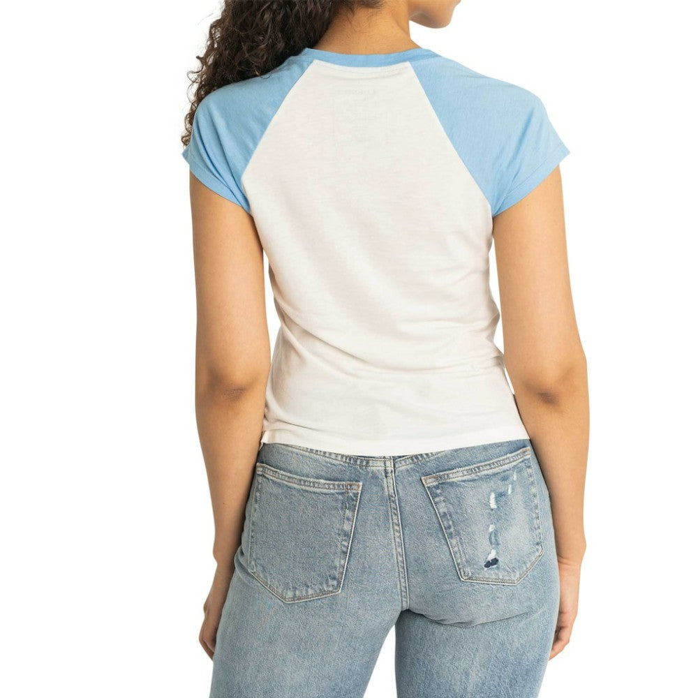St. Louis Cardinals Lusso Women's Nikki Raglan T-Shirt - White - MLB on Sale