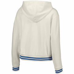 St. Louis Cardinals Lusso Women's Magnolia Tri-Blend Quarter-Zip Hoodie - White - MLB on Sale
